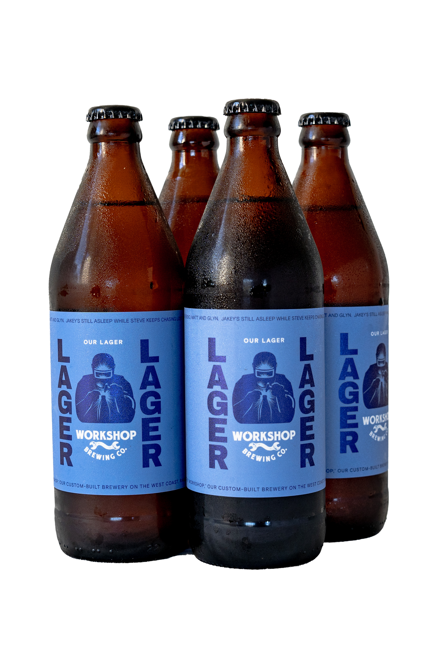 Lager - 4 pack 500ml bottles