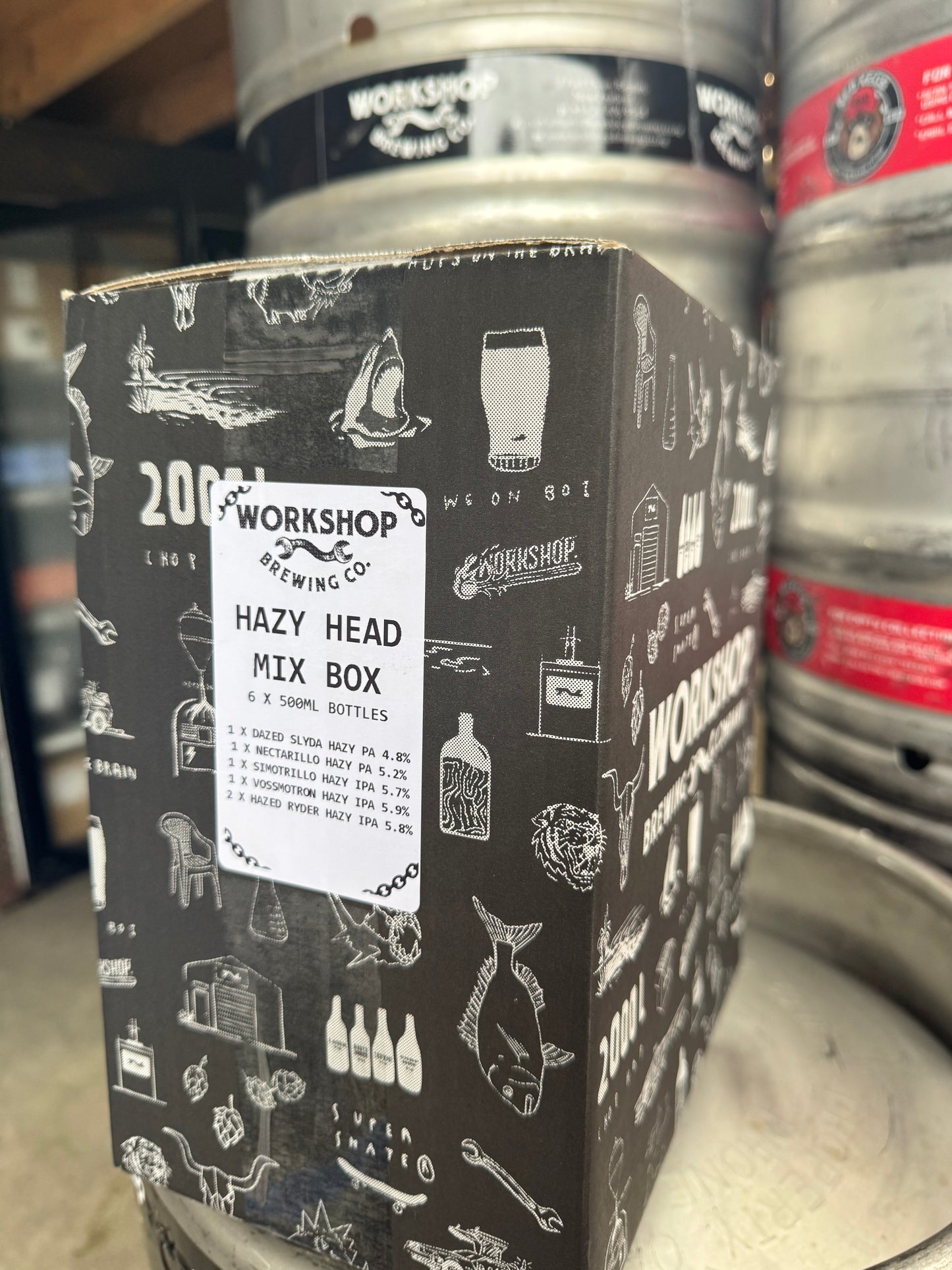 Hazy Head Mix Box 6 Pack 500ml Bottles