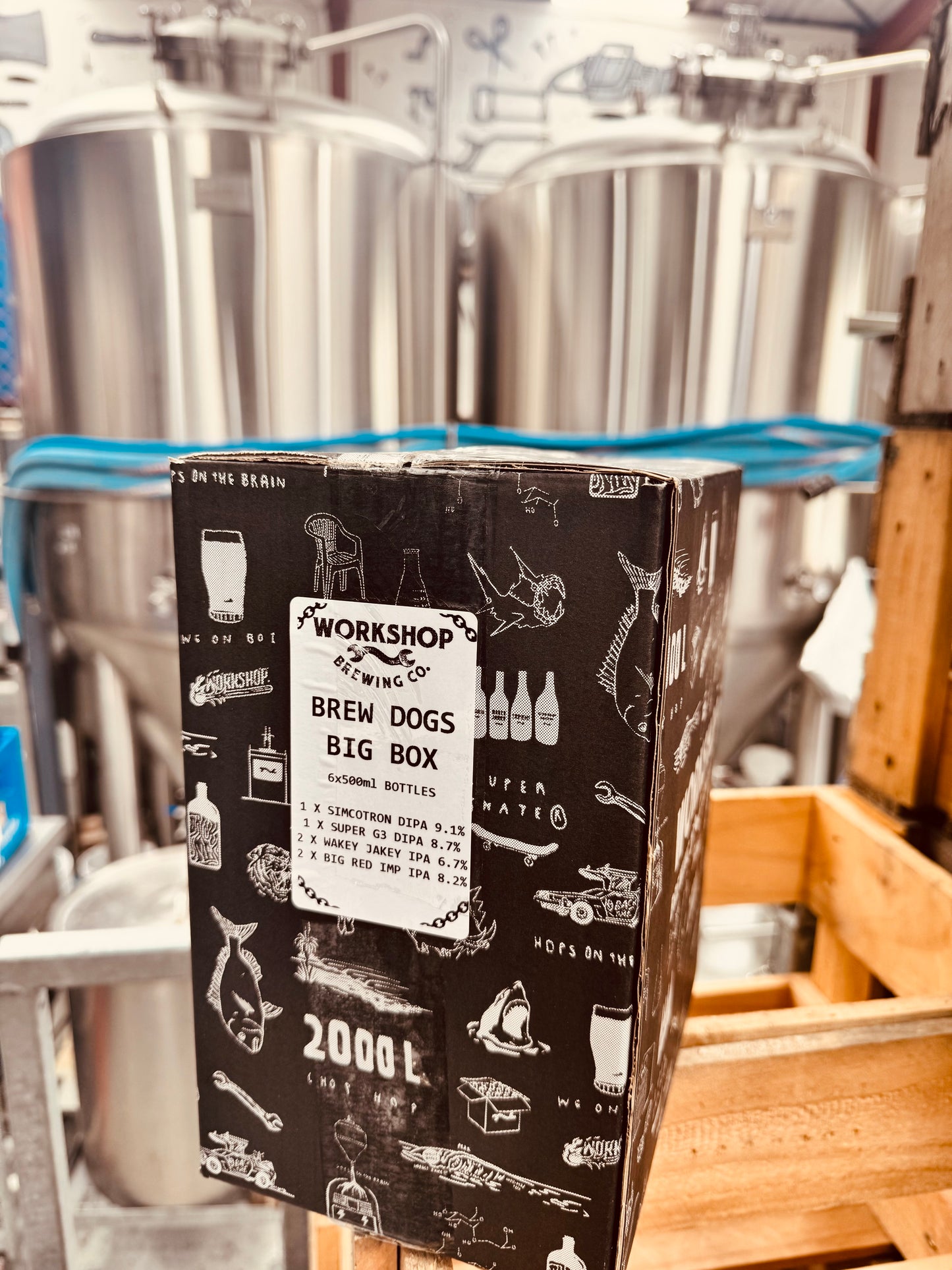 Brew Dogs Big Box 6 Pack 500ml Bottles